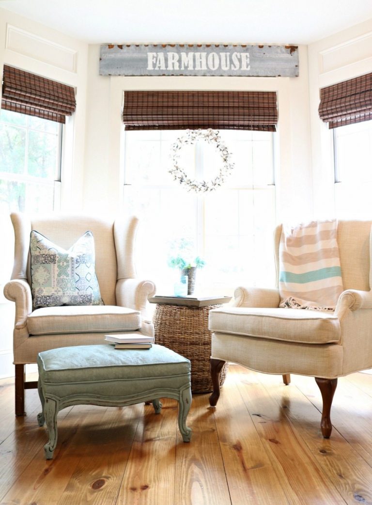 How To Paint A Fabric Ottoman Refresh Restyle