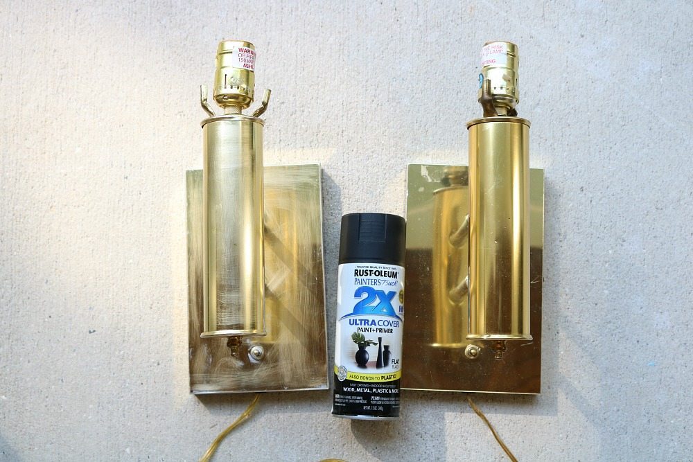 Spray Paint Brass - Refresh Restyle