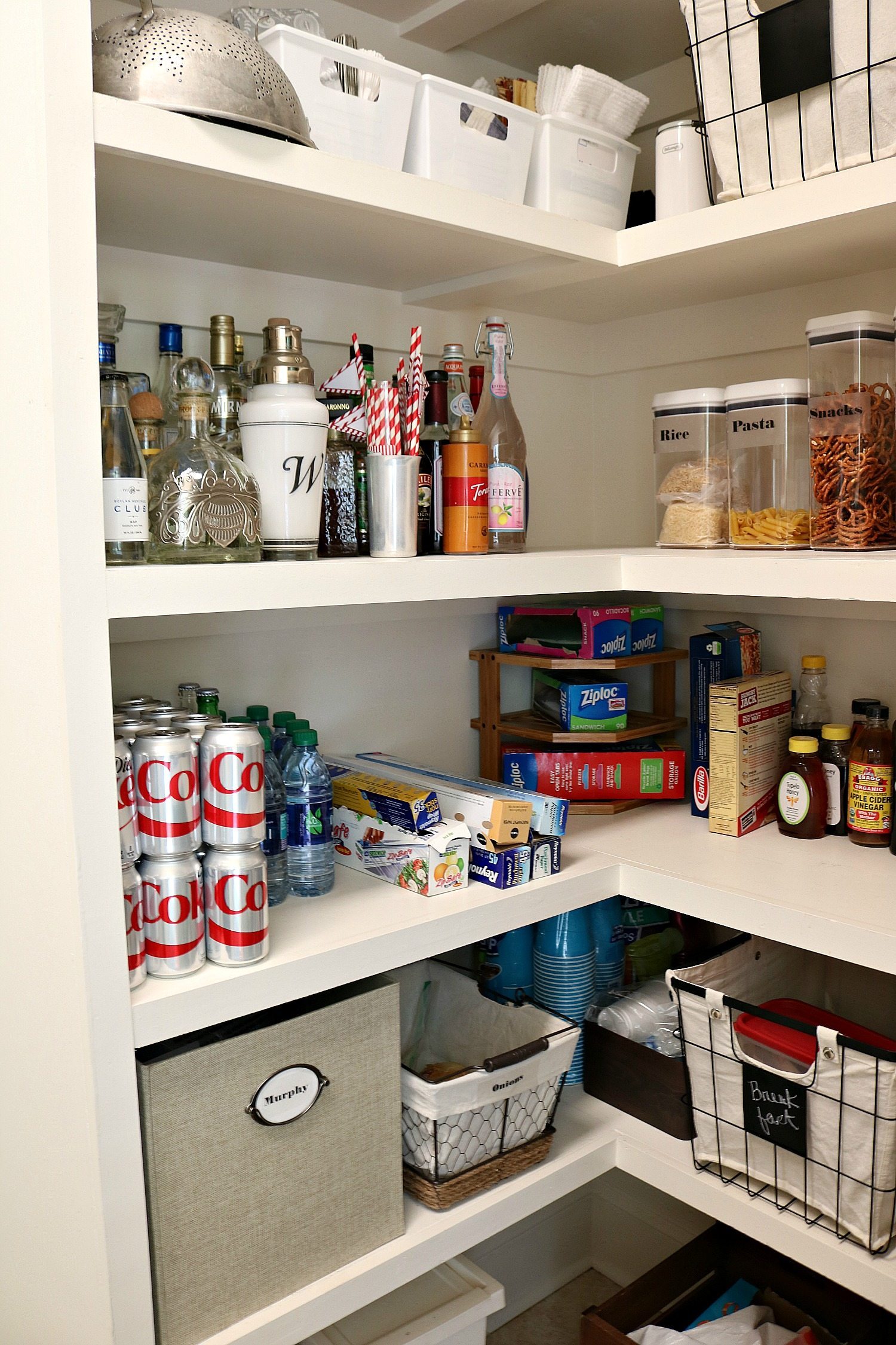 A place for everything when you organize your pantry