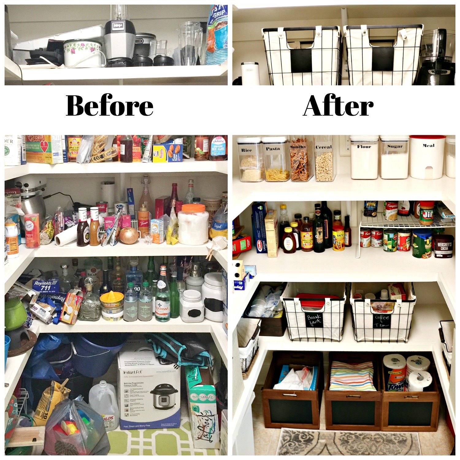 5 Easy Steps To A Well Organized Pantry - Home Made by Carmona