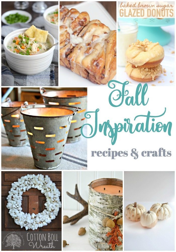 fall inspiration with recipes and crafts