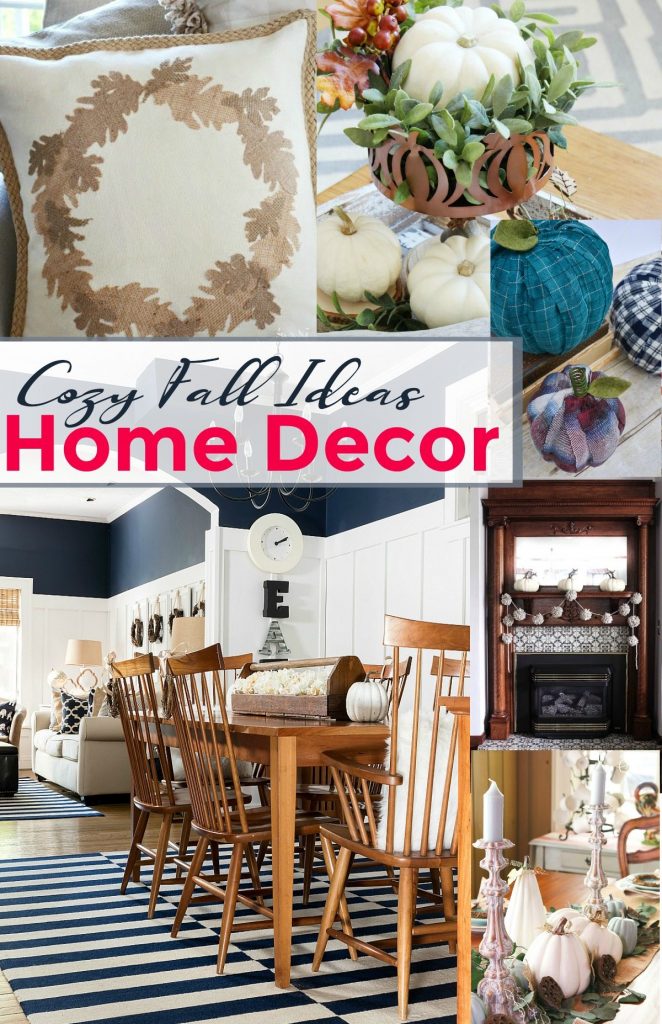 Fall Living Room Decor - Clean and Scentsible