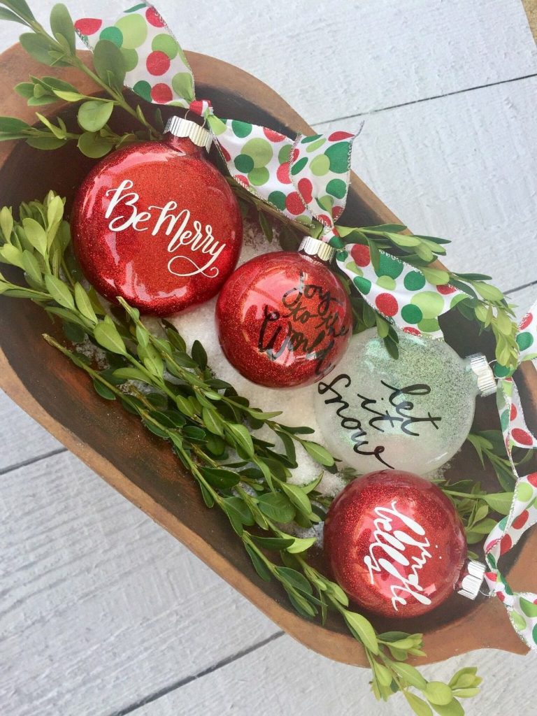 Download Diy Glitter Christmas Ornaments Refresh Restyle PSD Mockup Templates