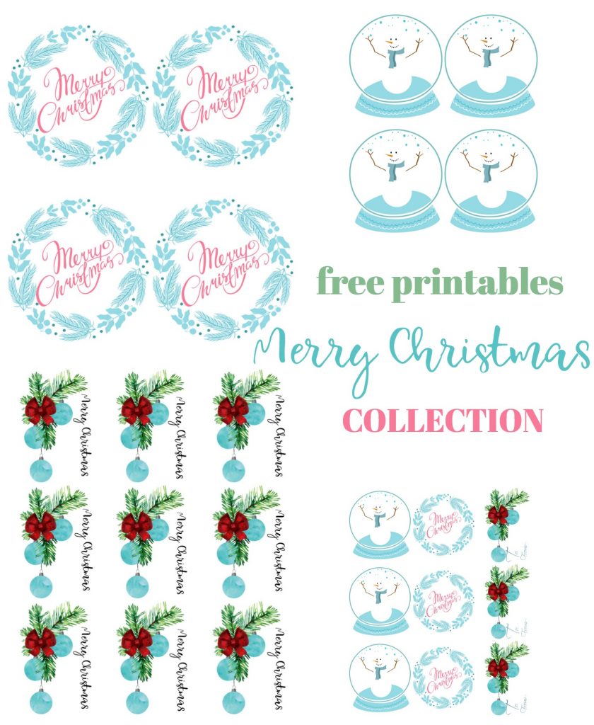 25+ Cute Free Printable Christmas Gift Tags