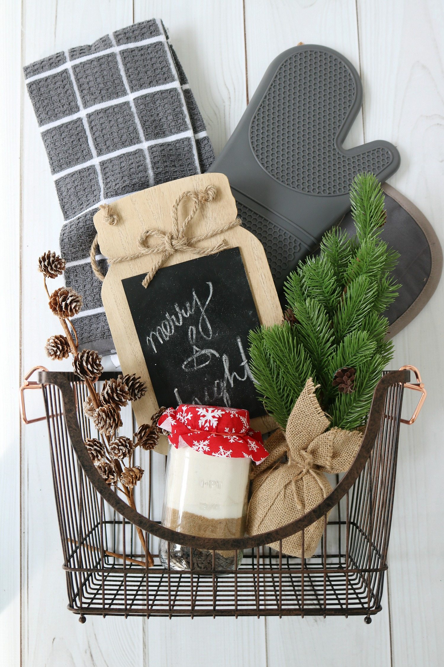 Fresh baked gift basket idea