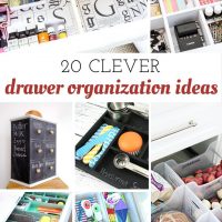 Drawer Organization