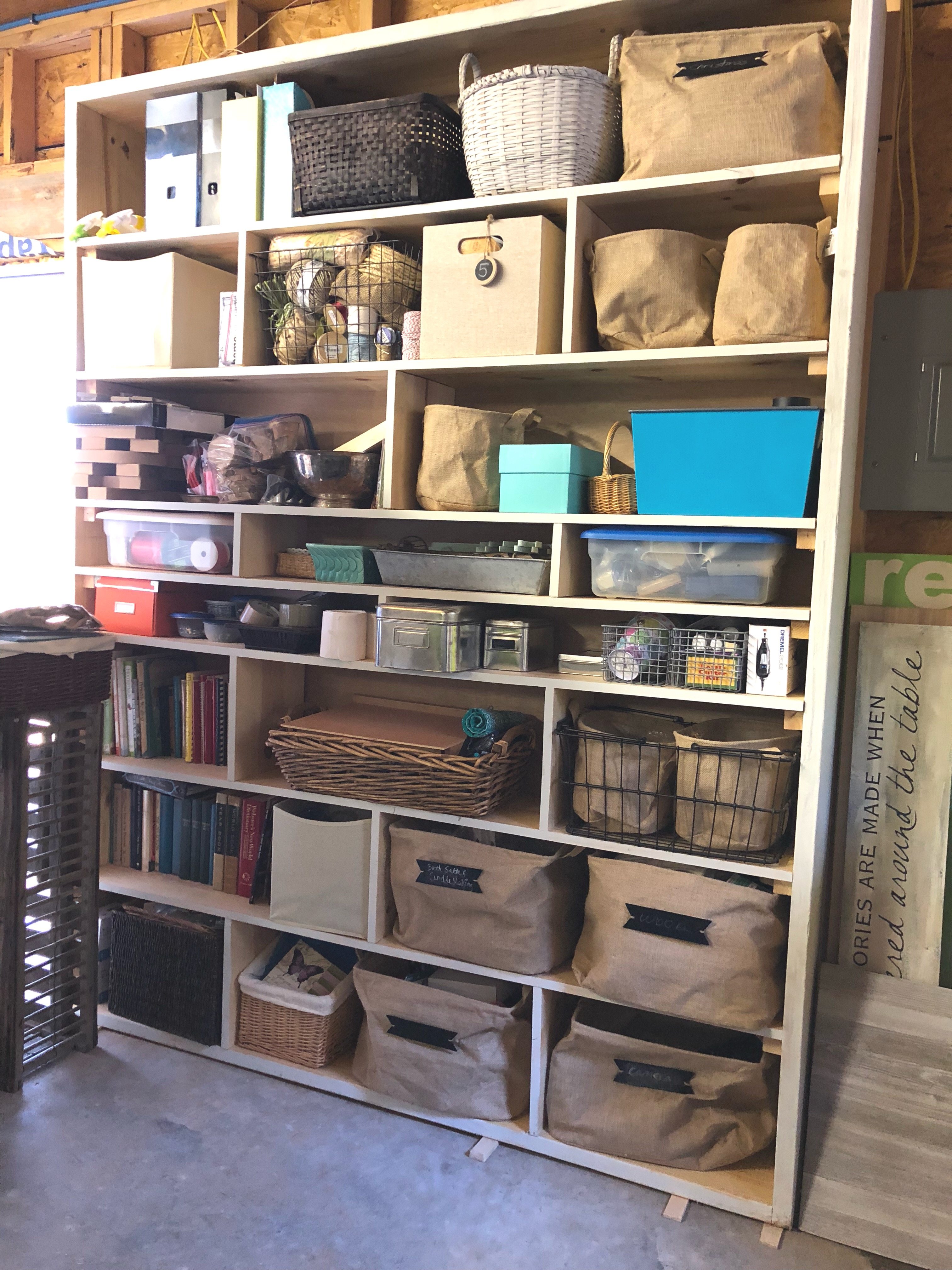 Large craft supply cabinet