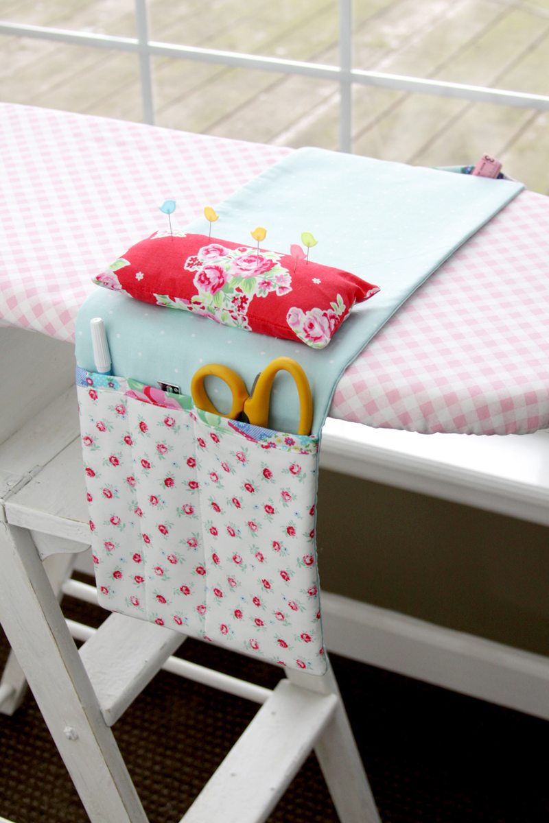 Pretty-Ironing-Board-Organizer Flamingo Toes