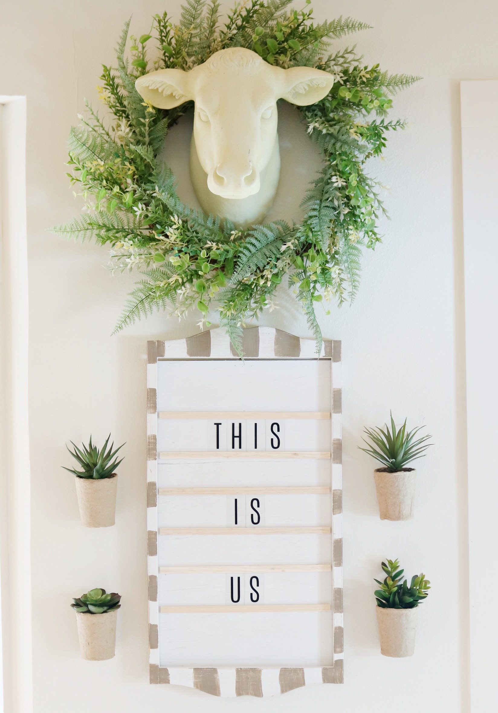 Farmhouse decor this is us sign