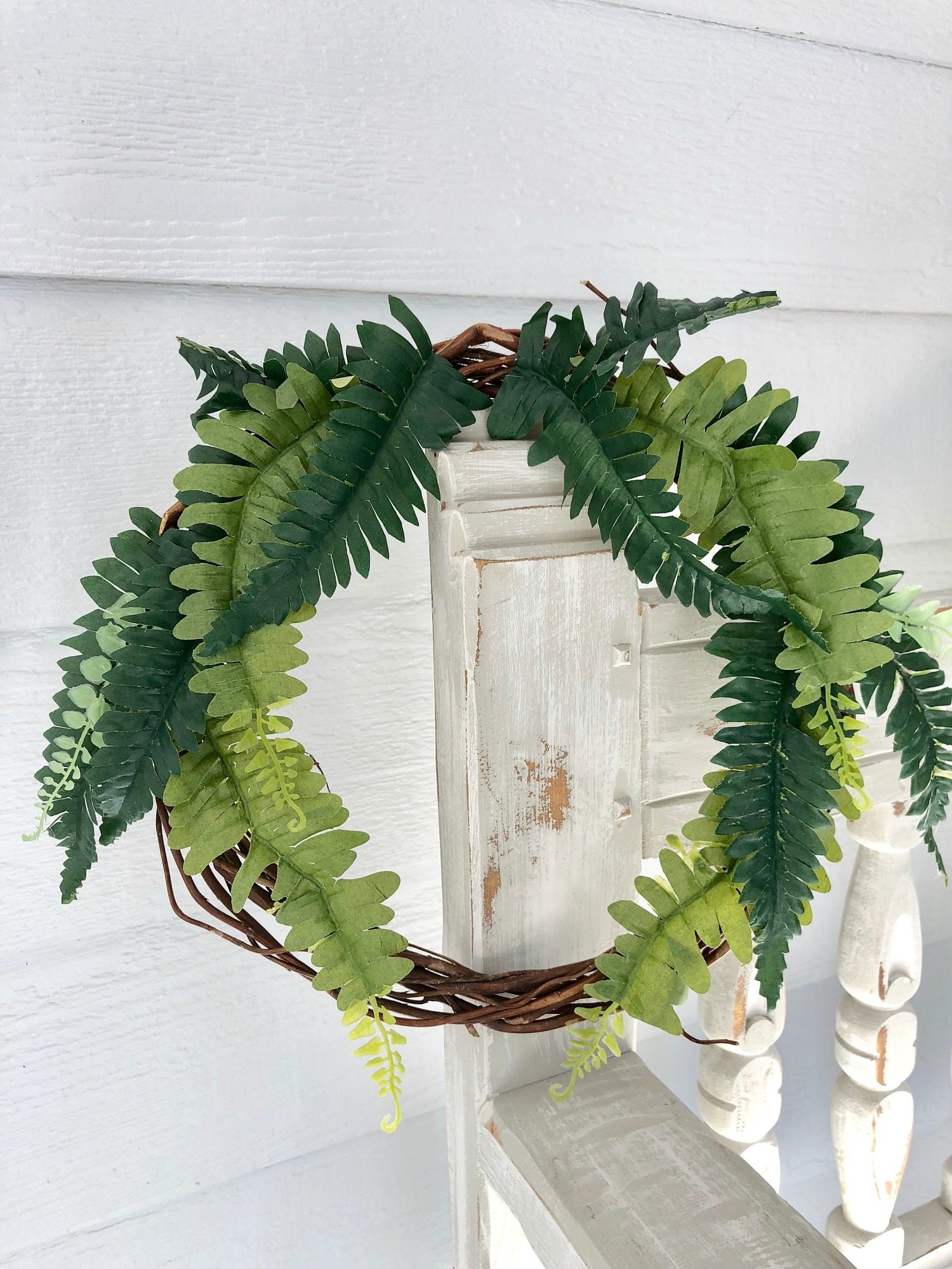 Fern wreath under 3 dollars