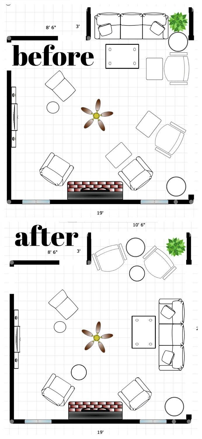 Floor plan with better flow