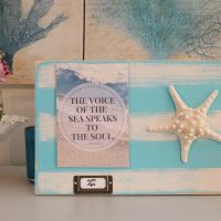 Make this cute photo display instructions included