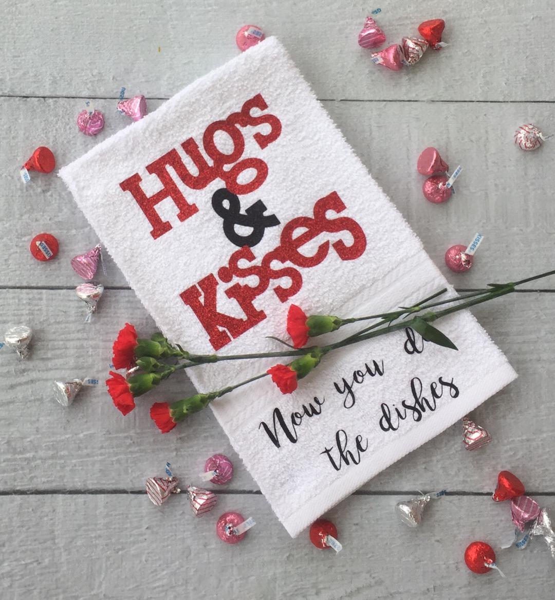 gift idea Hugs & Kisses Towel