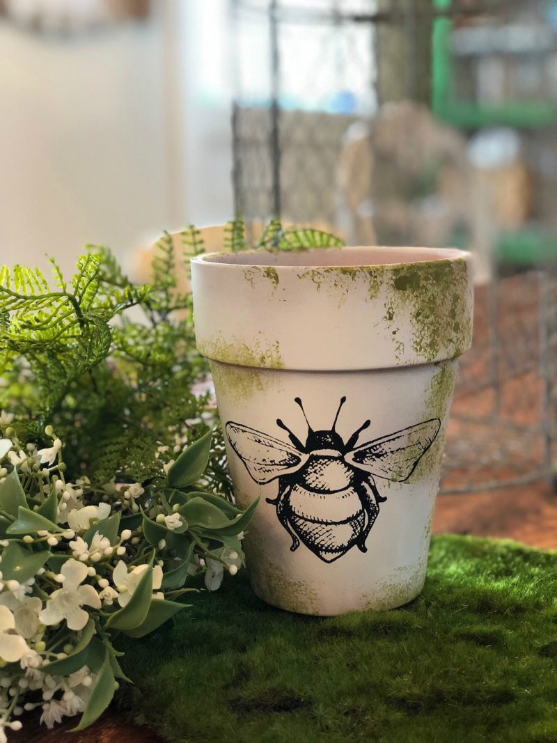 Moss Covered Clay Pots Refresh Restyle