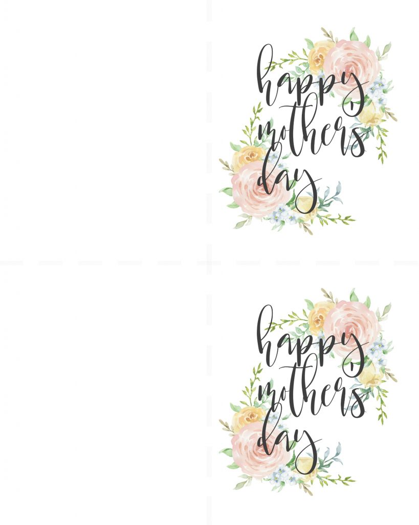 FREE Printable Mother s Day Card No Need To Go Shopping 