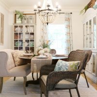 Wicker chairs for dining room