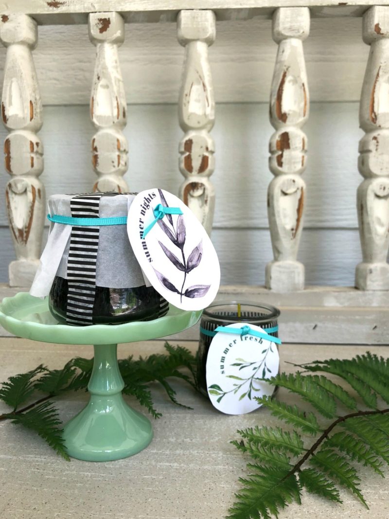 Yogurt Jar Candle So cute to Repurpose the Oui French Yogurt jars