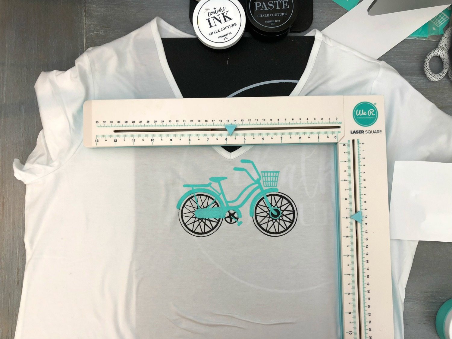 how to make a silk screen t-shirt - Chalk Couture