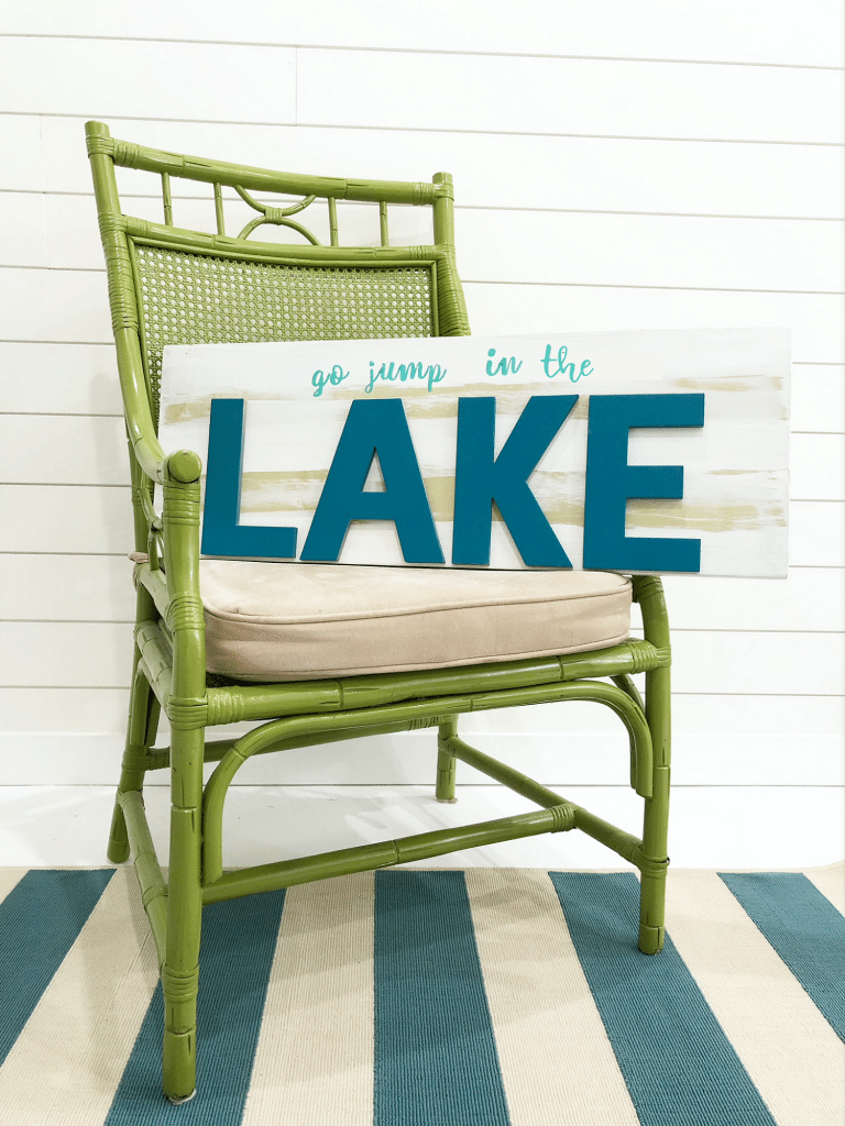 Make this Lake Sign