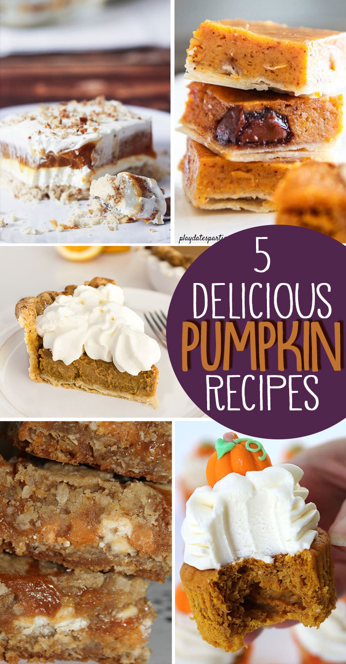 5 pumpkin recipes