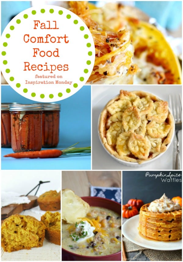 Fall-Comfort-Food-Recipes-featured-on-Inspiration-Monday