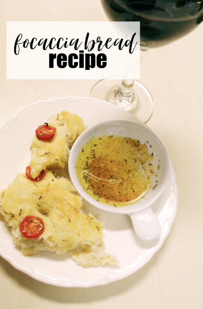 Recipe for easy focaccia bread make it at home