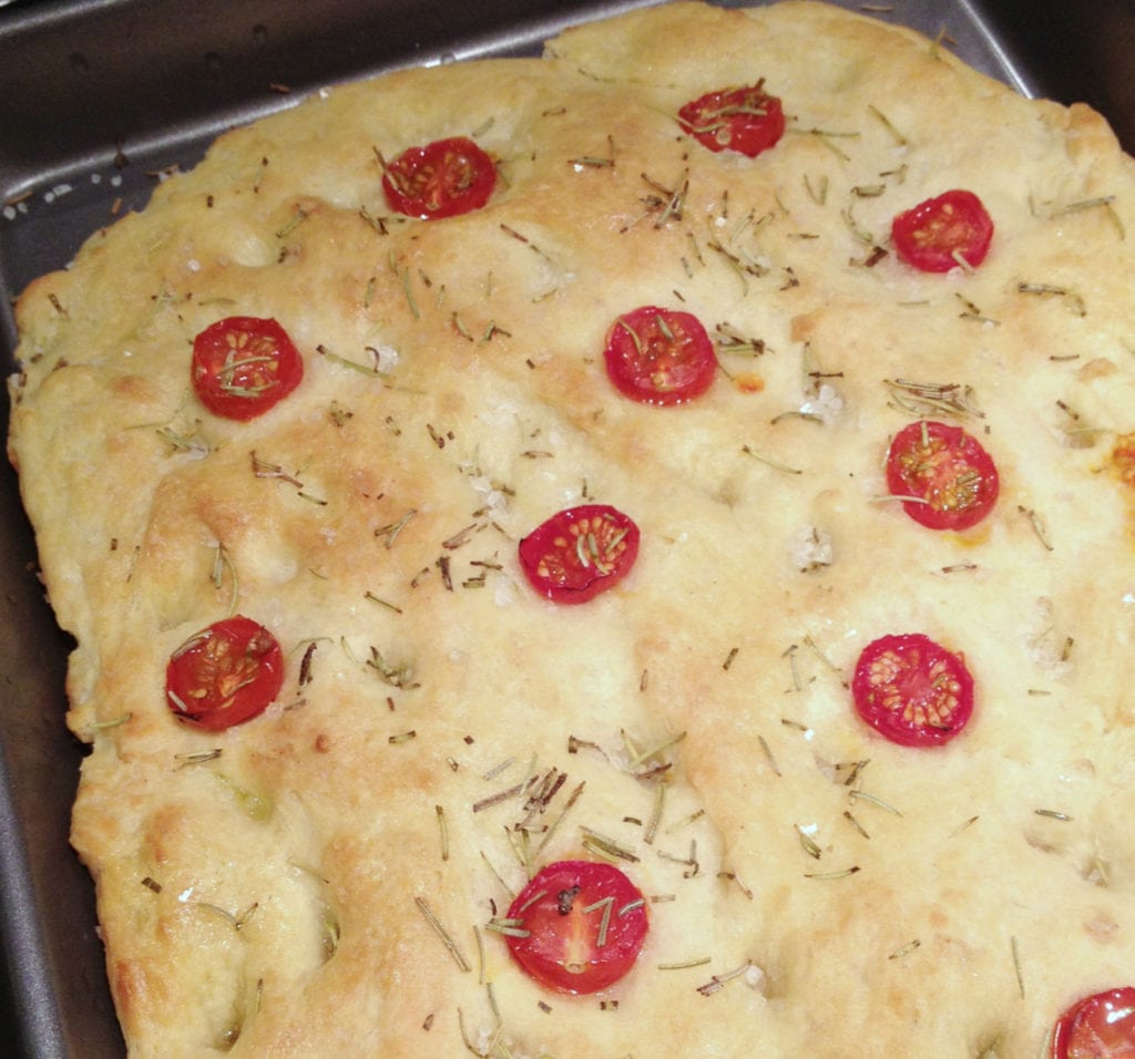 focaccia bread - easy ITALIAN STYLE recipes