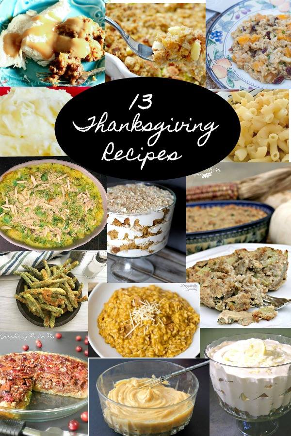 13 Thanksgiving Recipes