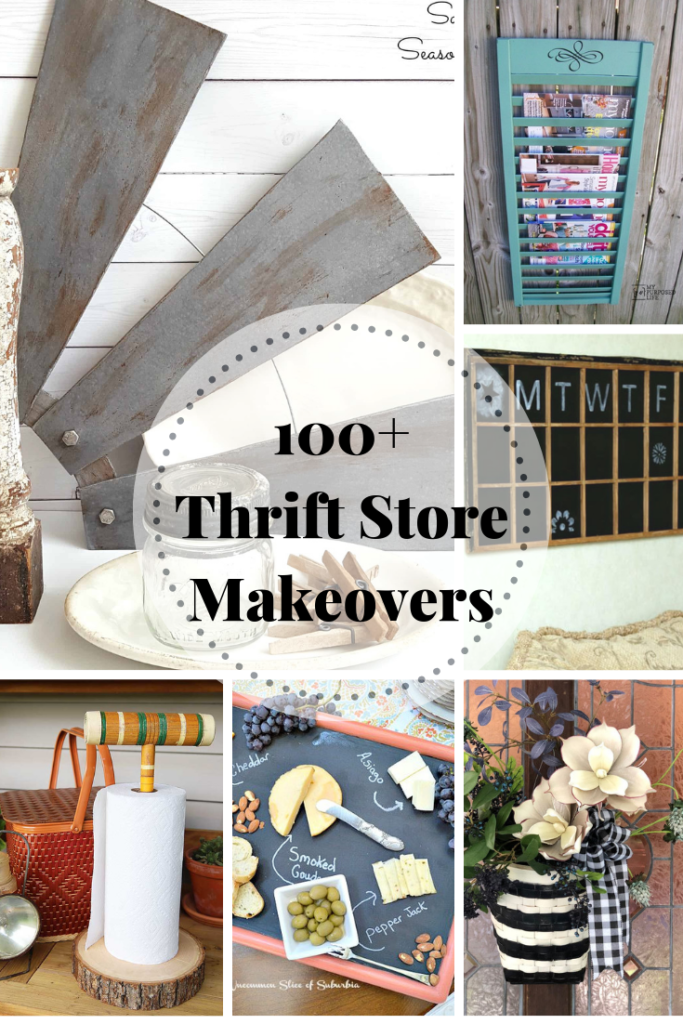 100+ Thrift Store Makeovers - that you can do!