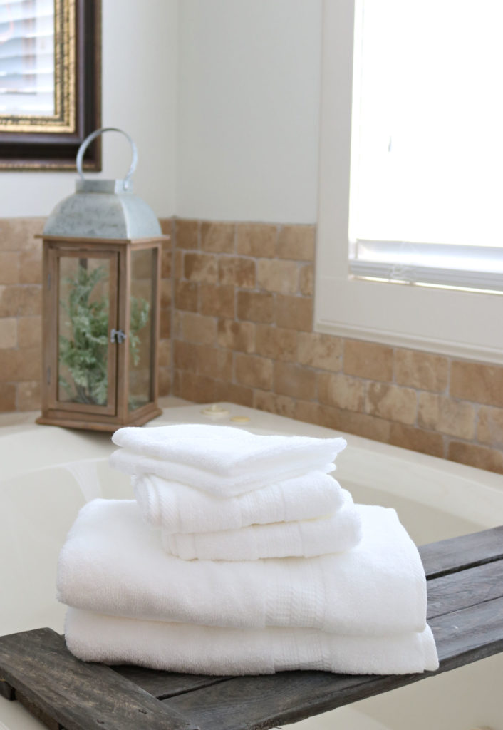 Replace towels - when they no longer absorb or they have an odor.