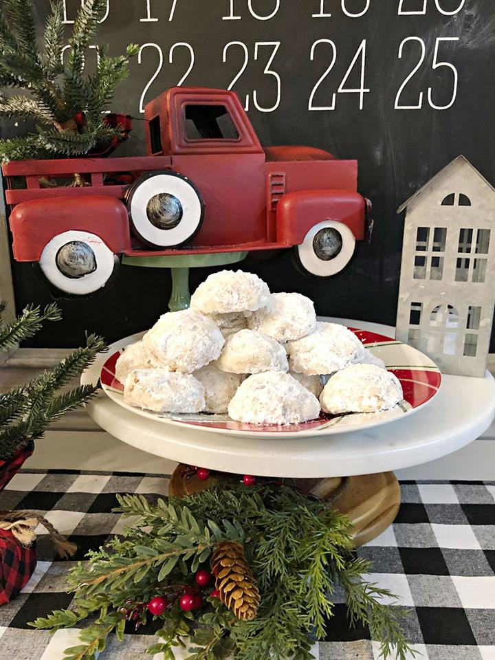 Ready to eat these - recipe for Pecan Snowball Cookies