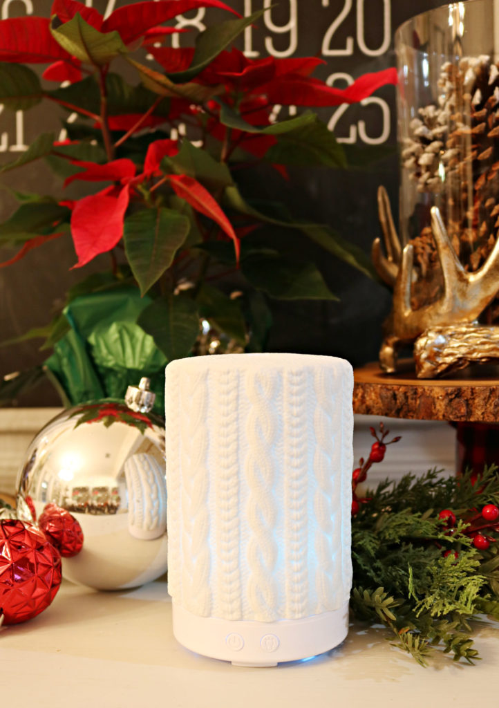 Sweater details - essential oil diffuser - Christmas gift ideas under $25