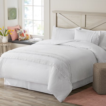 White comforter set - Affordable White Bedding Ideas