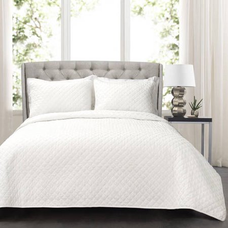 Diamond shape - classic Affordable White Bedding Ideas