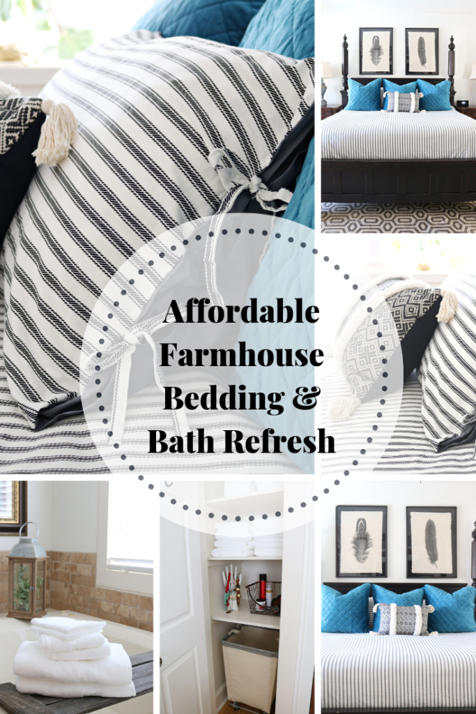 Bedding & Bath refresh - affordable ideas with neutrals