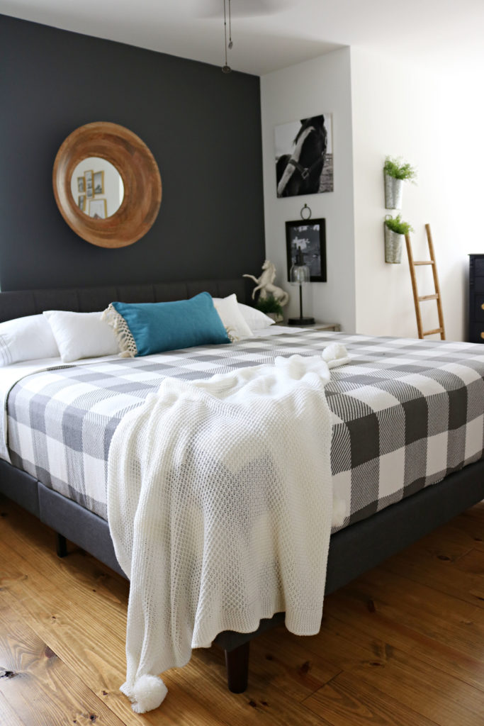 BHG bed bedding farmhouse - perfect for Modern Farmhouse Bedroom Makeover