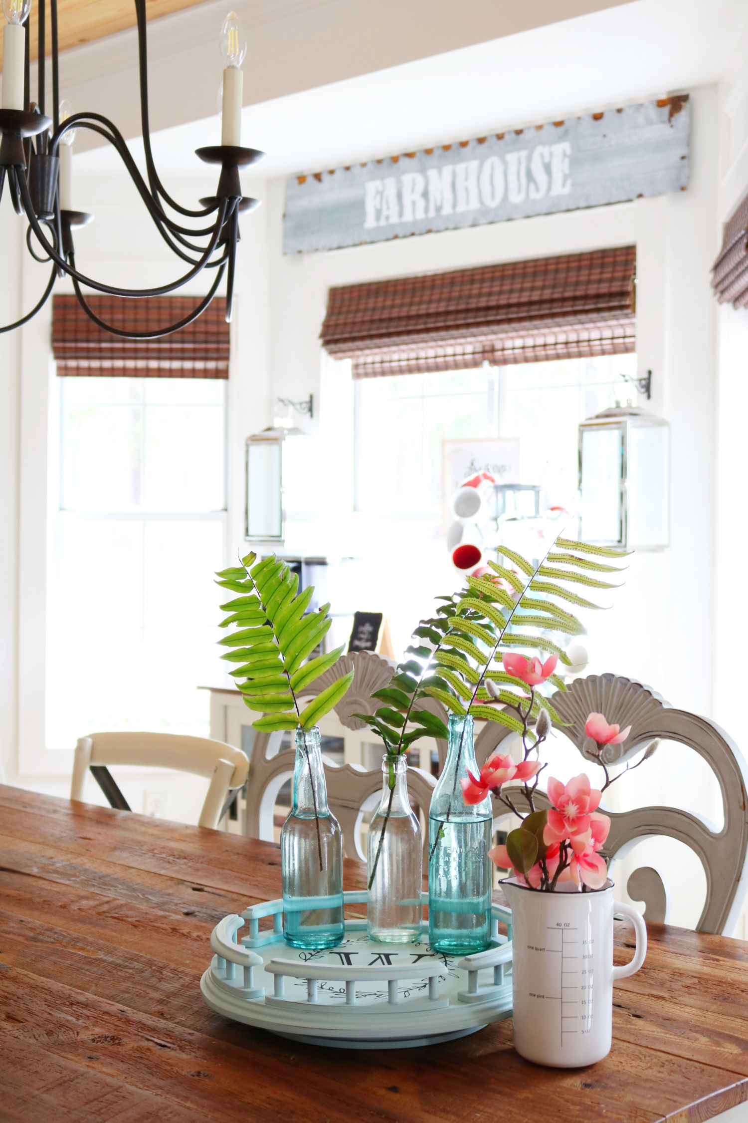 EASY DIY Lazy Susan Thrift Store Makeover Refresh Restyle