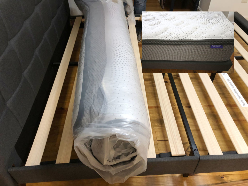 Mattress in a box makes it easy for this Modern Farmhouse Bedroom Makeover