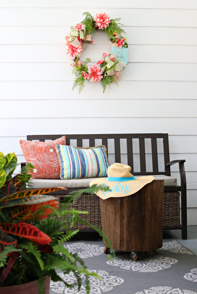 Spring side porch