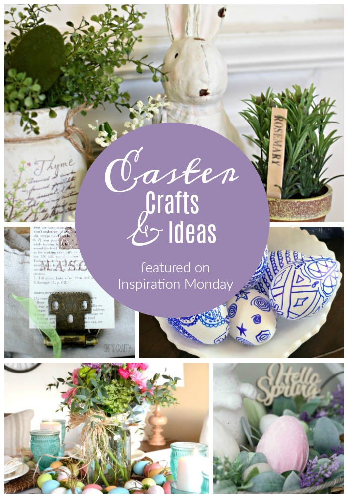 Easter-Crafts-and-Ideas-featured-on-Inspiration-Monday