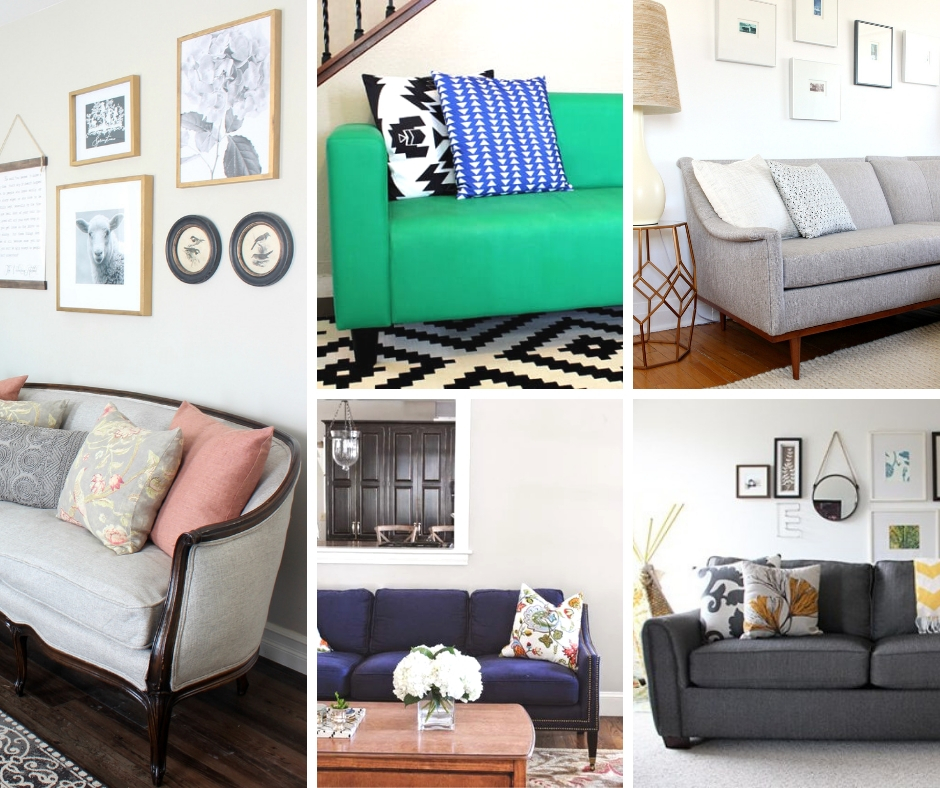 Couch & Sofa Makeover Ideas 