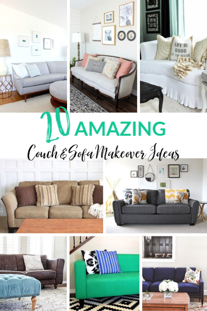 20 Amazing Couch Sofa Makeover Ideas, Wooden Sofa Makeover Ideas
