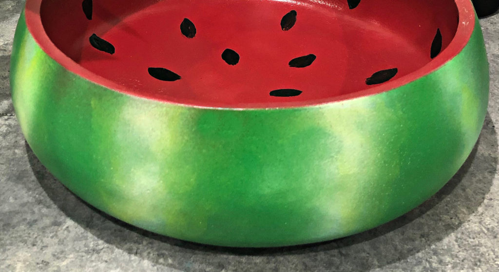 painted bowl details