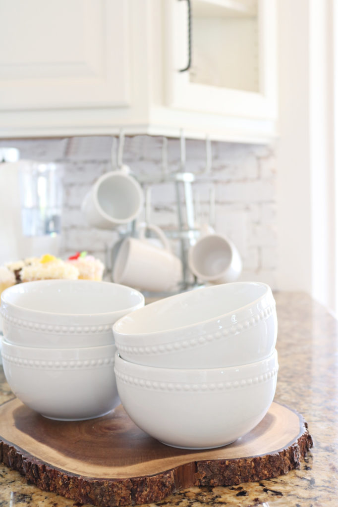 white bowls - Affordable White Porcelain Dishes Farmhouse Style