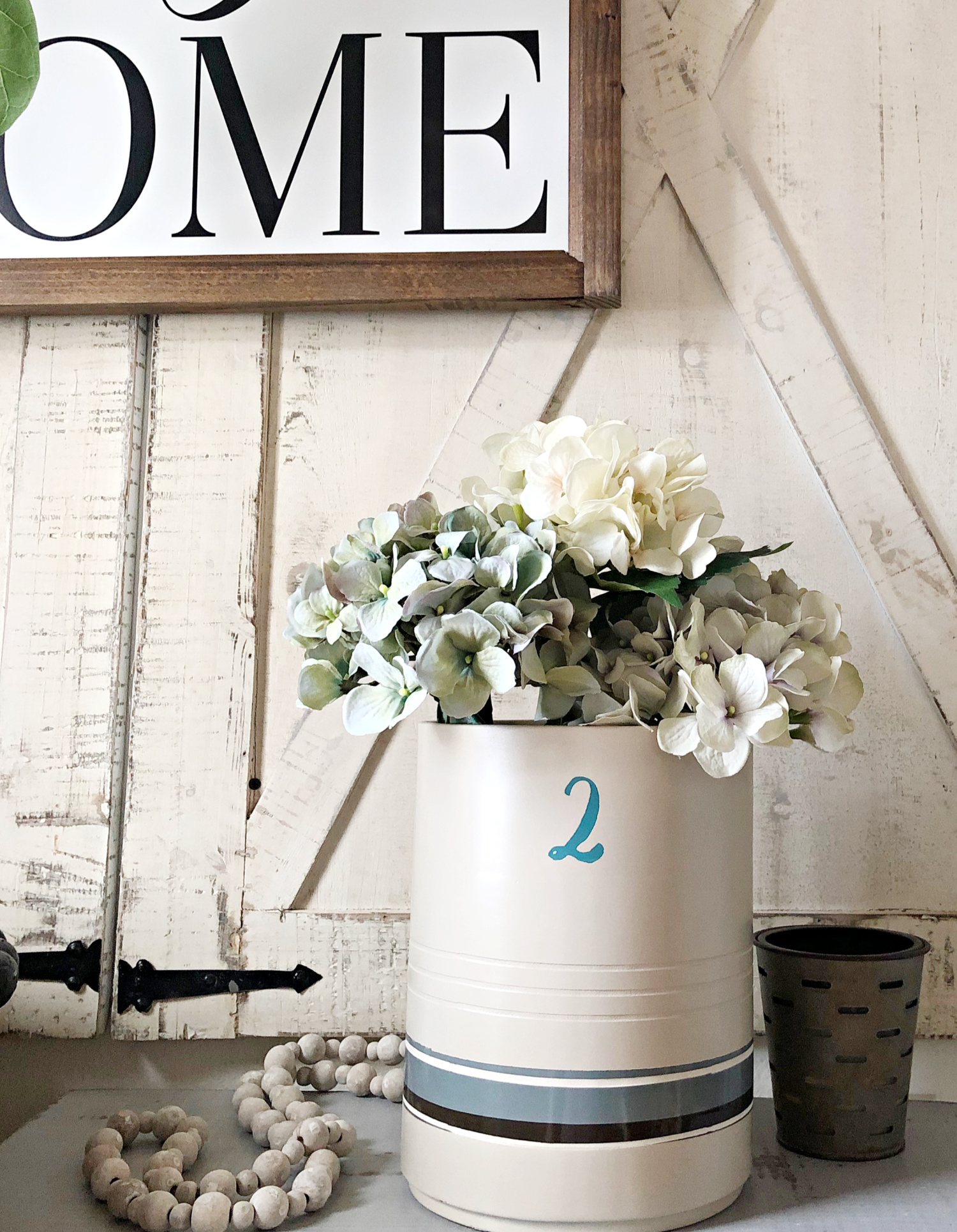 diy crock antique look