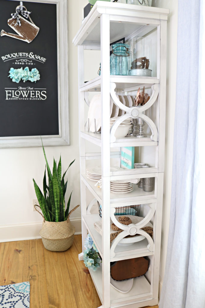 open shelving