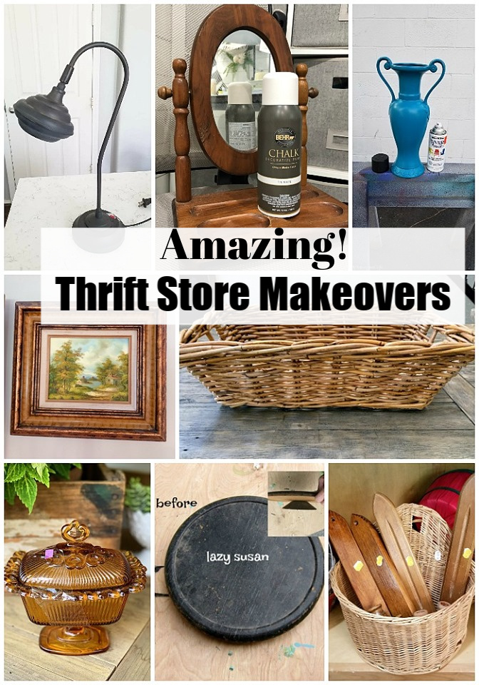 Thrift Store Makeovers-you can do