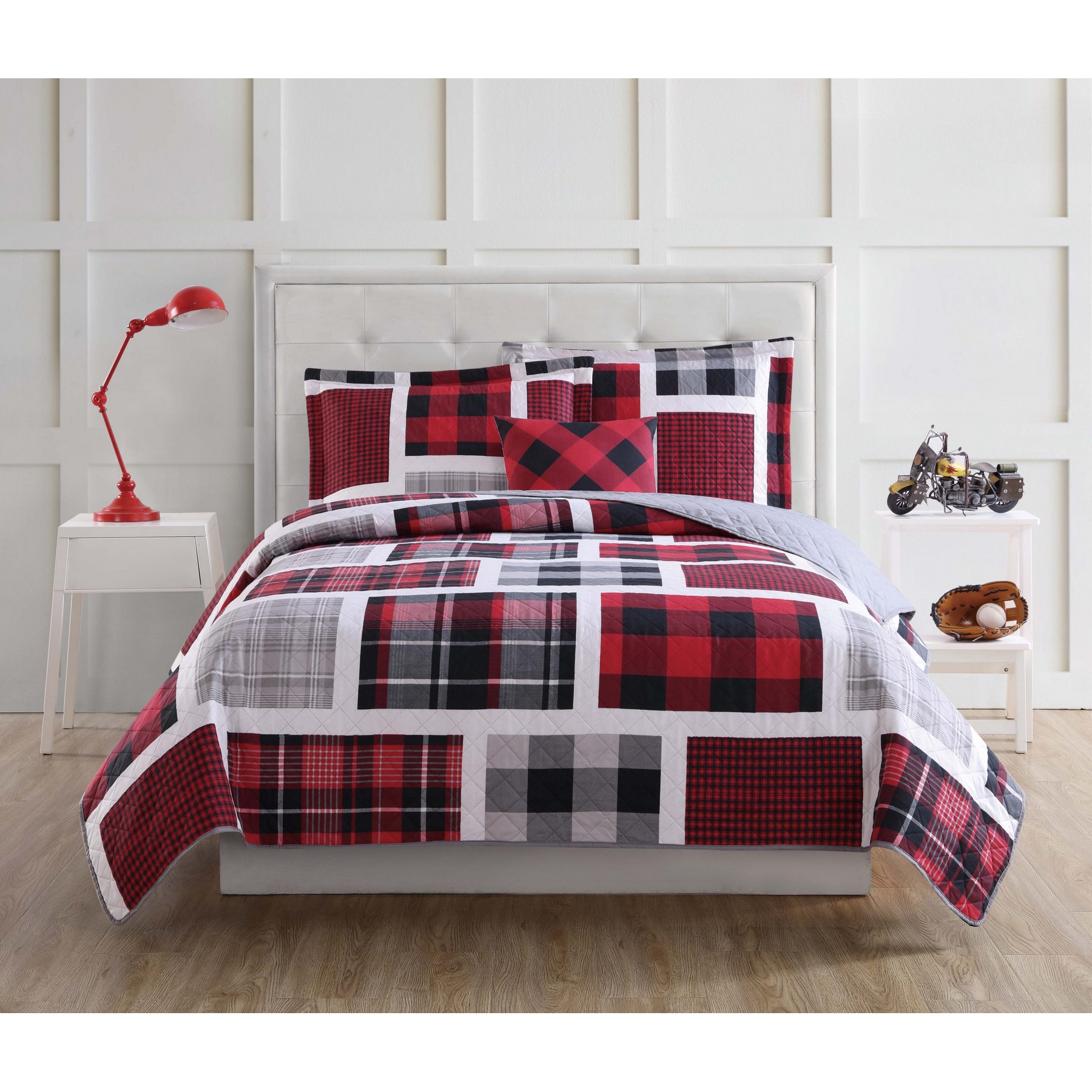 Buffalo Plaid Home Decor Red & Black - Refresh Restyle