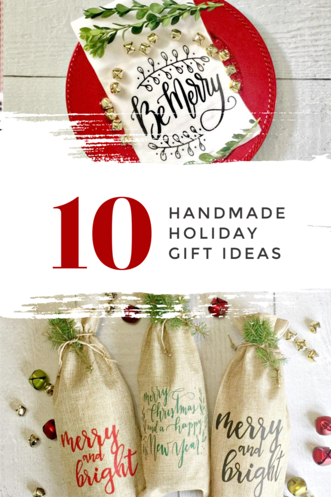 10 idées de cadeaux faits à la main pour les fêtes
