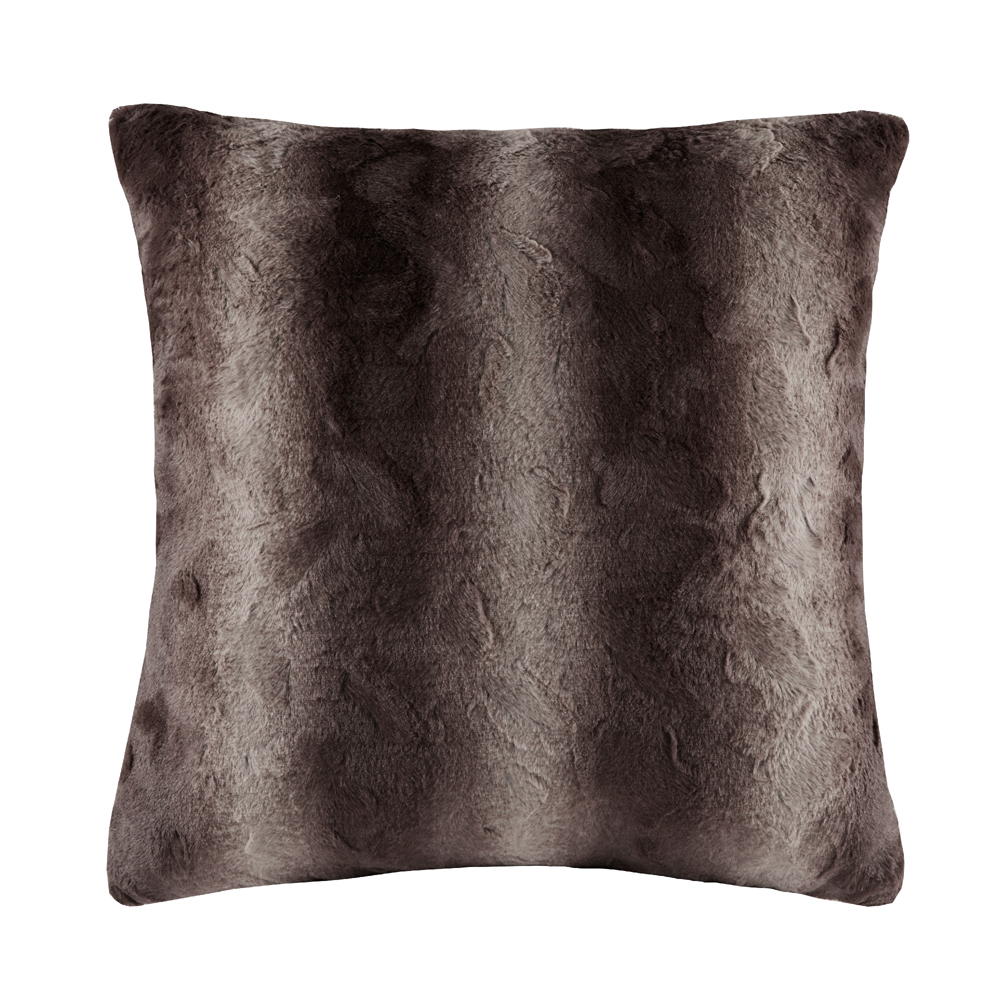 Faux fur pillow